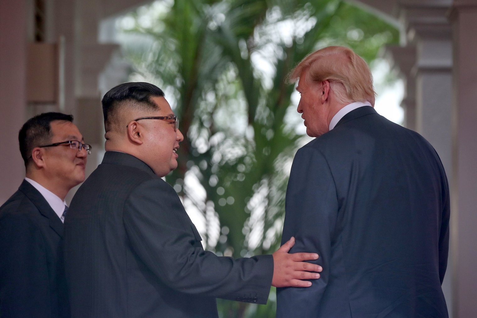 Trump and Kim in Singapore
