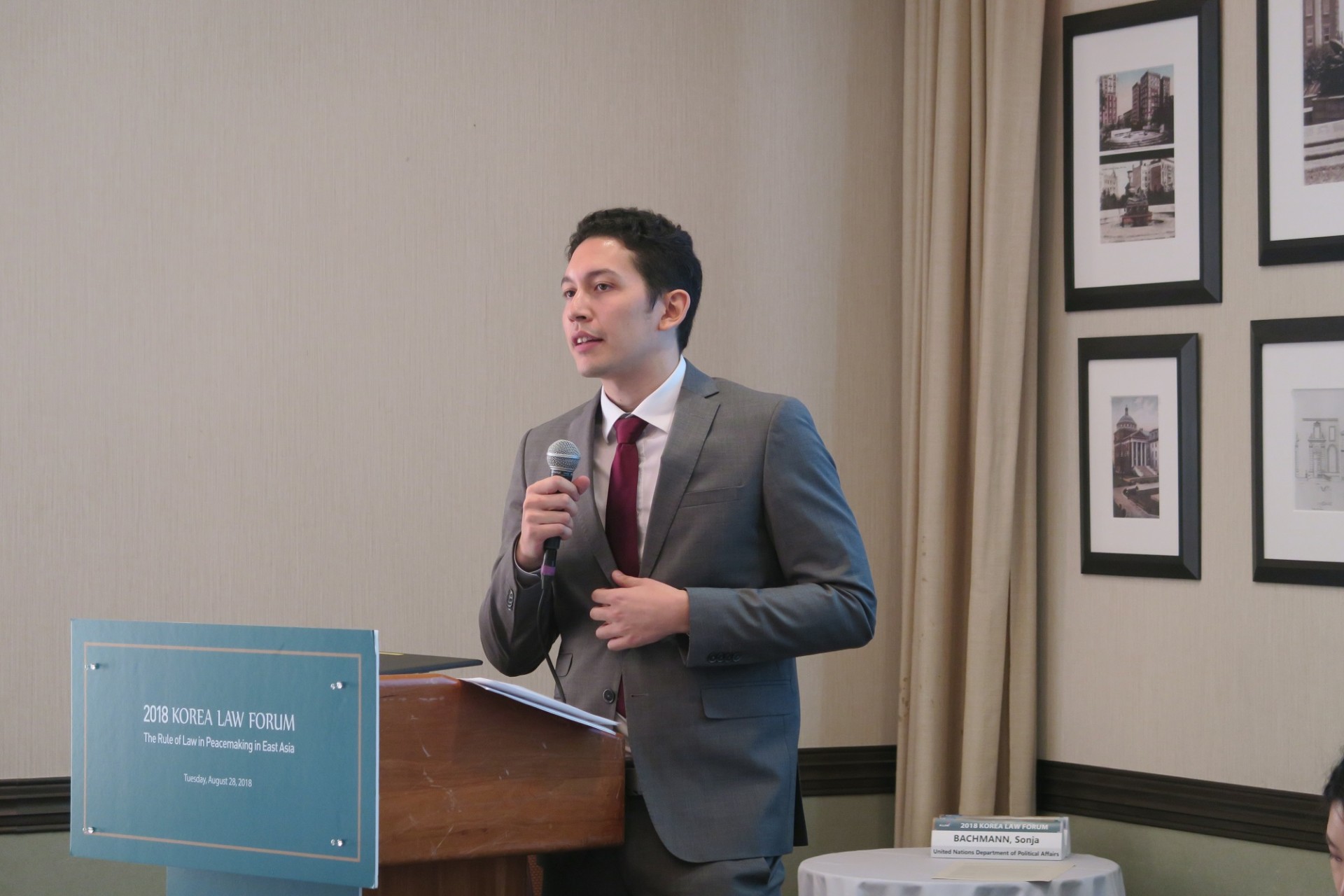 Henri Féron, CKLS Man speaking