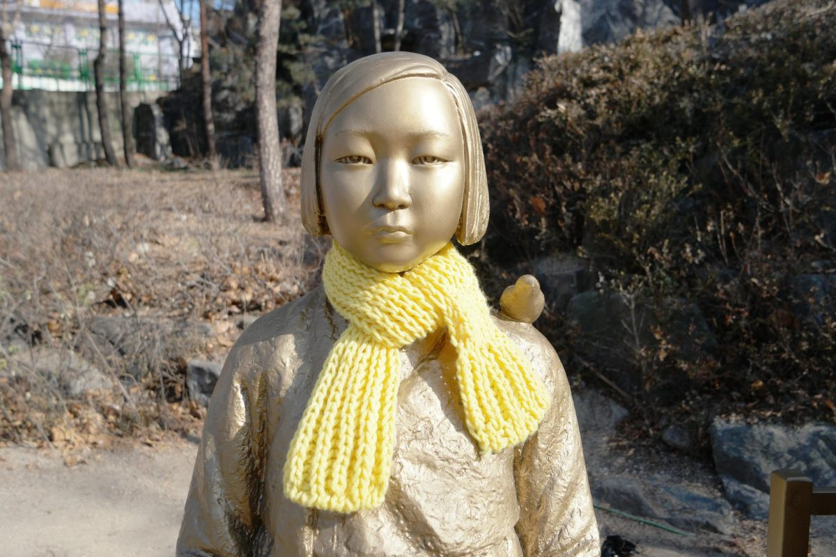 Girl with yellow scarf