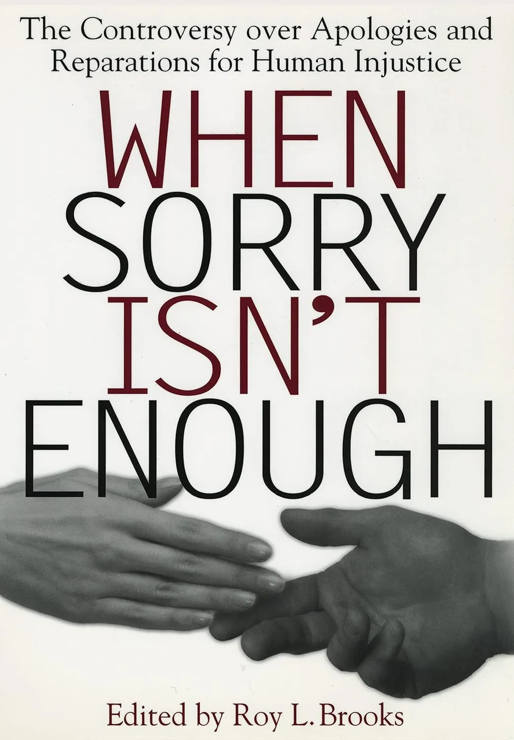 Cover of the book When Sorry Isn't Enough