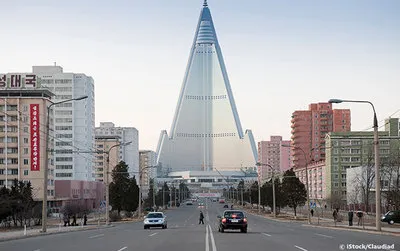 Building in Pyongyang