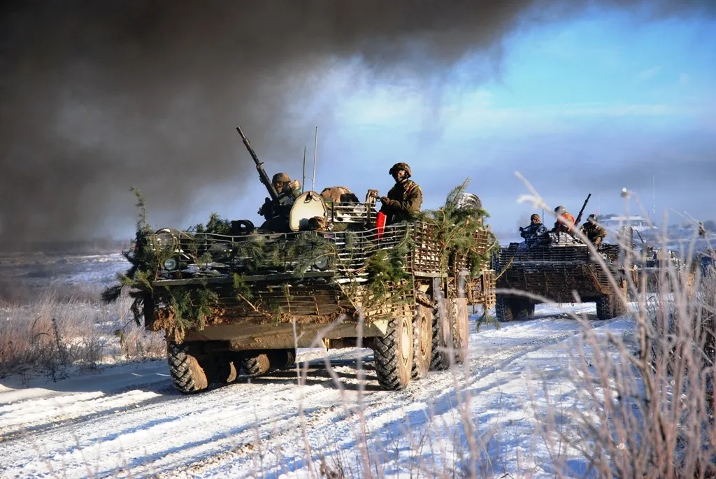 Ukrainian tank